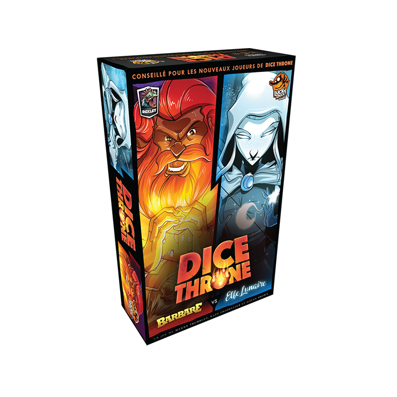 Dice Throne - Barbare vs. Elfe Lunaire Dice Throne - Barbare vs. Elfe Lunaire