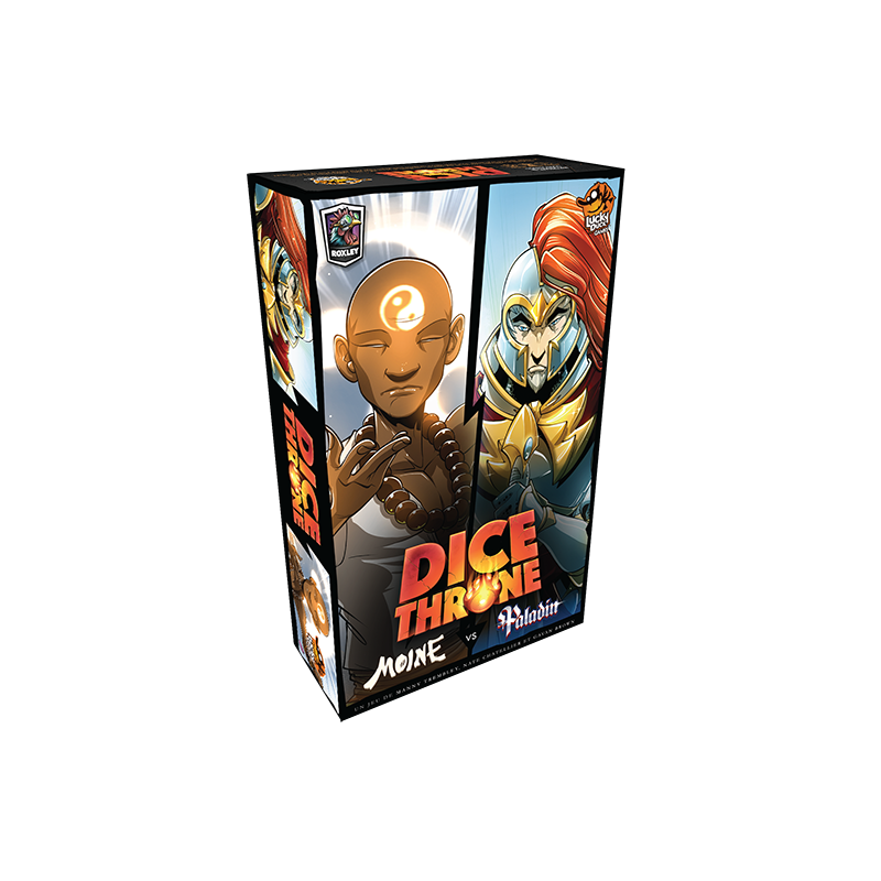 Dice Throne - Moine vs. Paladin Dice Throne - Moine vs. Paladin