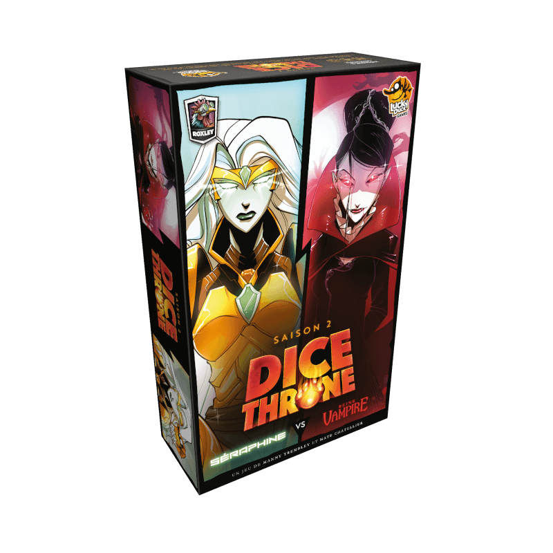 Dice Throne saison 2 – Séraphine vs Reine Vampire Dice Throne saison 2 – Séraphine vs Reine Vampire