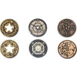 Legendary - Pièces en métal - Set Magie