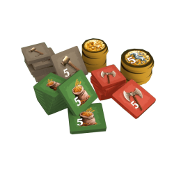 Empire's End - Gloire et Déclin - Jetons bois deluxe