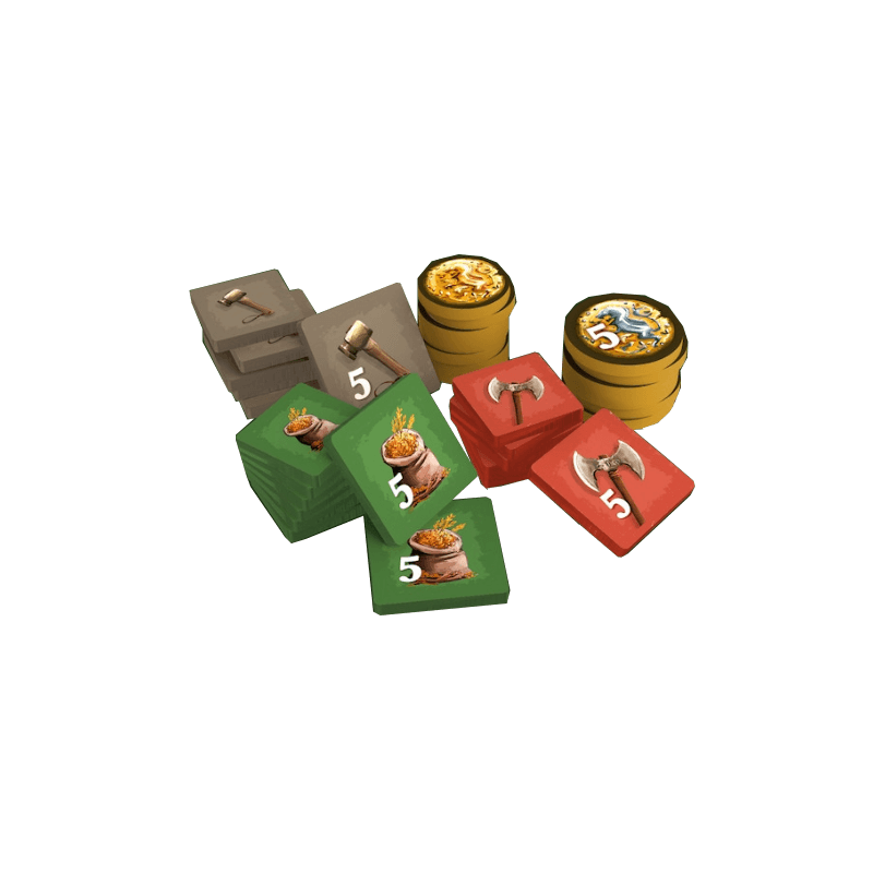 Empire's End - Gloire et Déclin - Jetons bois deluxe