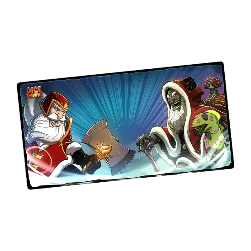 Dice Throne - Père Noël vs Krampus - Playmat Dice Throne - Père Noël vs Krampus - Playmat