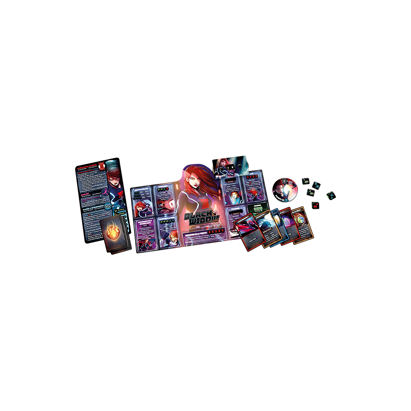 Dice Throne Marvel : Captain Marvel-Black Panther-Dr Strange-Black Widow - Jeu de Société - L'Atelier des Jeux