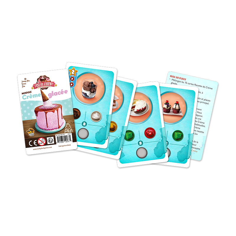 C'est du Gateau - Module crème glacée - Lucky Duck Games C'est du Gateau - Module crème glacée - Lucky Duck Games