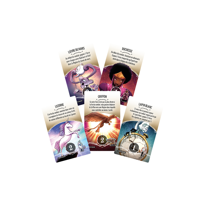 Wonderland's War - Cartes promo (FR) Wonderland's War - Cartes promo (FR)