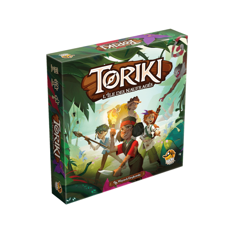Toriki: L'île des naufragés - jeux de societe - Lucky Duck Games