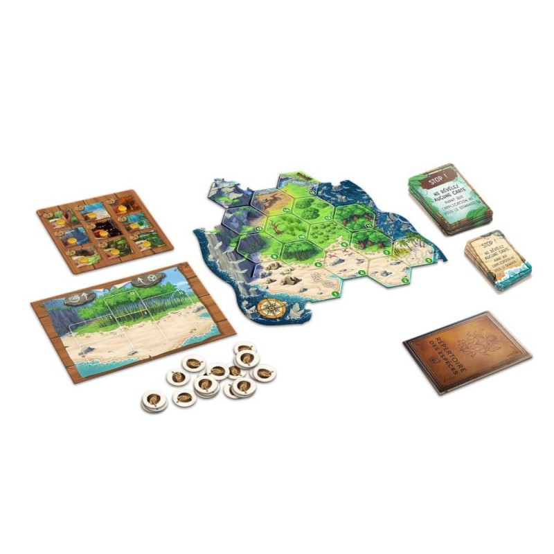 Toriki: L'île des naufragés - jeux de societe - Lucky Duck Games