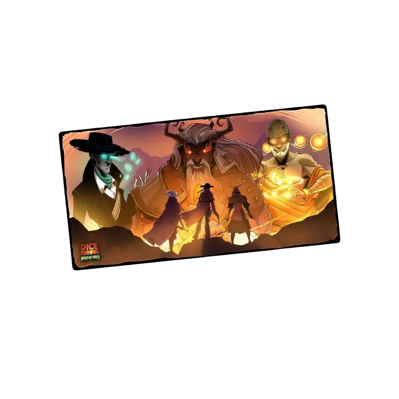 Dice Throne Aventures Playmat - Lucky Duck Games