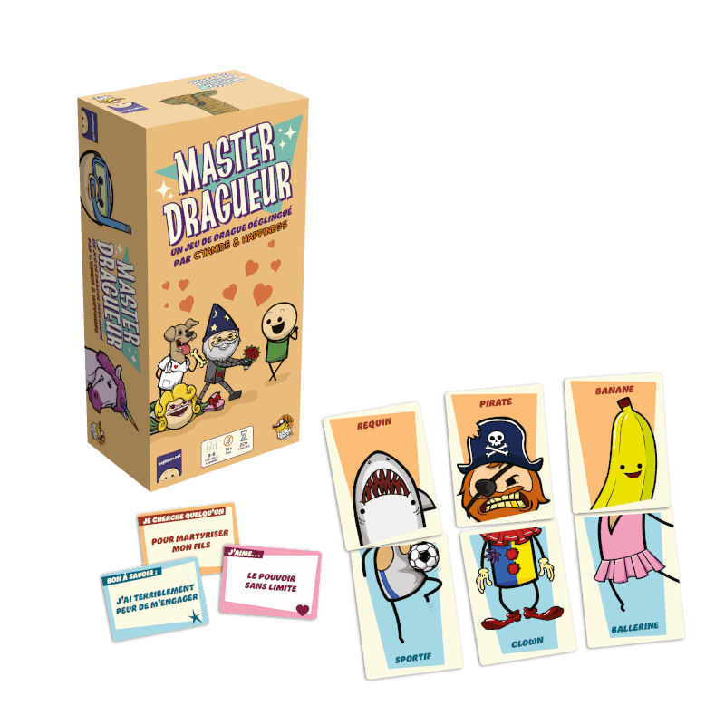 Master Draqueur Cyanide & Happiness - Lucky Duck Games Master Draqueur Cyanide & Happiness - Lucky Duck Games