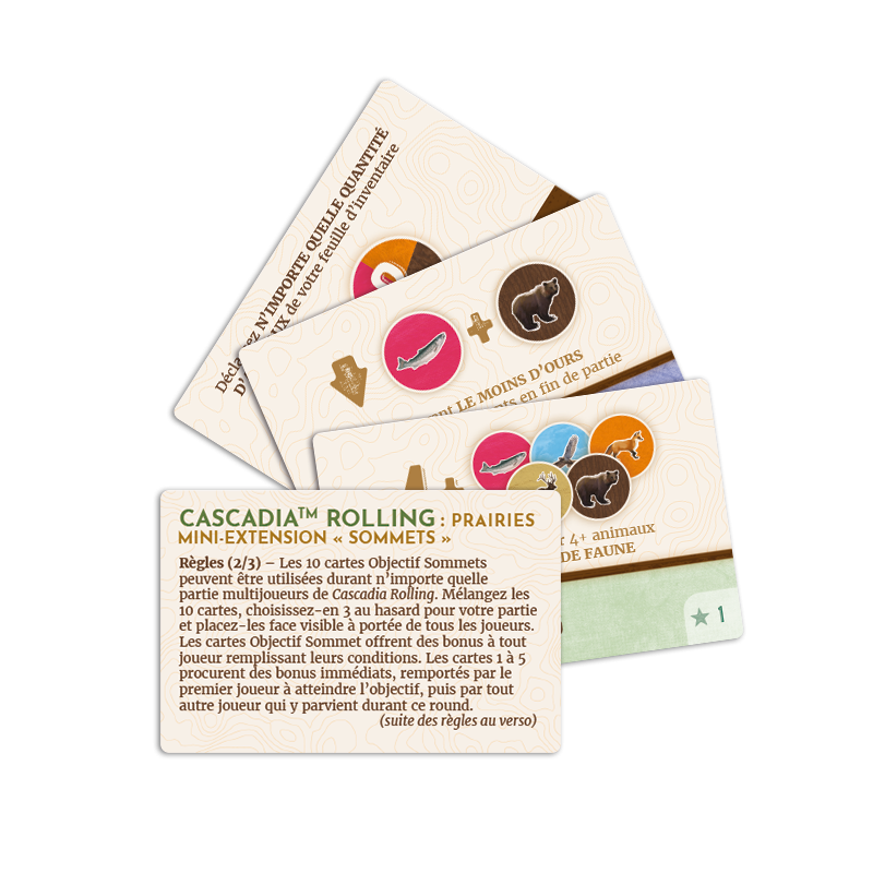 Cascadia Rolling : Prairies Mini-extension Sommets Cascadia Rolling : Prairies Mini-extension Sommets