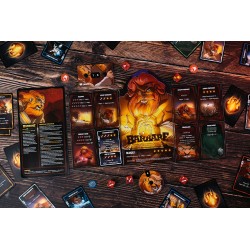 Dice Throne - Barbare vs. Elfe Lunaire