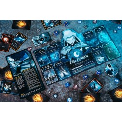Dice Throne - Barbare vs. Elfe Lunaire