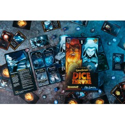 Dice Throne - Barbare vs. Elfe Lunaire