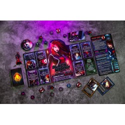 Marvel Dice Throne - Black Panther, Captain Marvel, Black Widow, Dr Strange - Lucky Duck Games