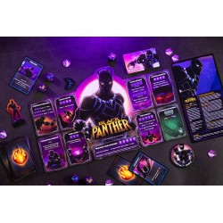 Marvel Dice Throne - Black Panther, Captain Marvel, Black Widow, Dr Strange - Lucky Duck Games