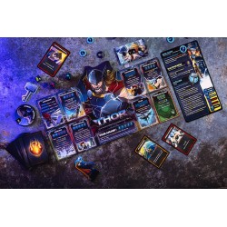 Marvel Dice Throne - Scarlet Witch, Thor, Loki, Spider-Man - Lucky Duck Games