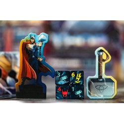 Marvel Dice Throne - Scarlet Witch, Thor, Loki, Spider-Man - Lucky Duck Games