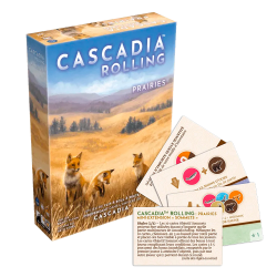Cascadia Rolling Prairie + Pack Promo – Jeu Roll & Write