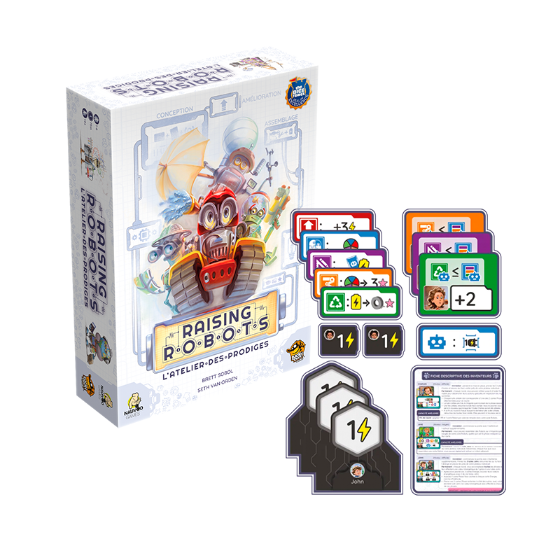 Raising Robots – Bundle Jeu + Extension Anibots Raising Robots – Bundle Jeu + Extension Anibots