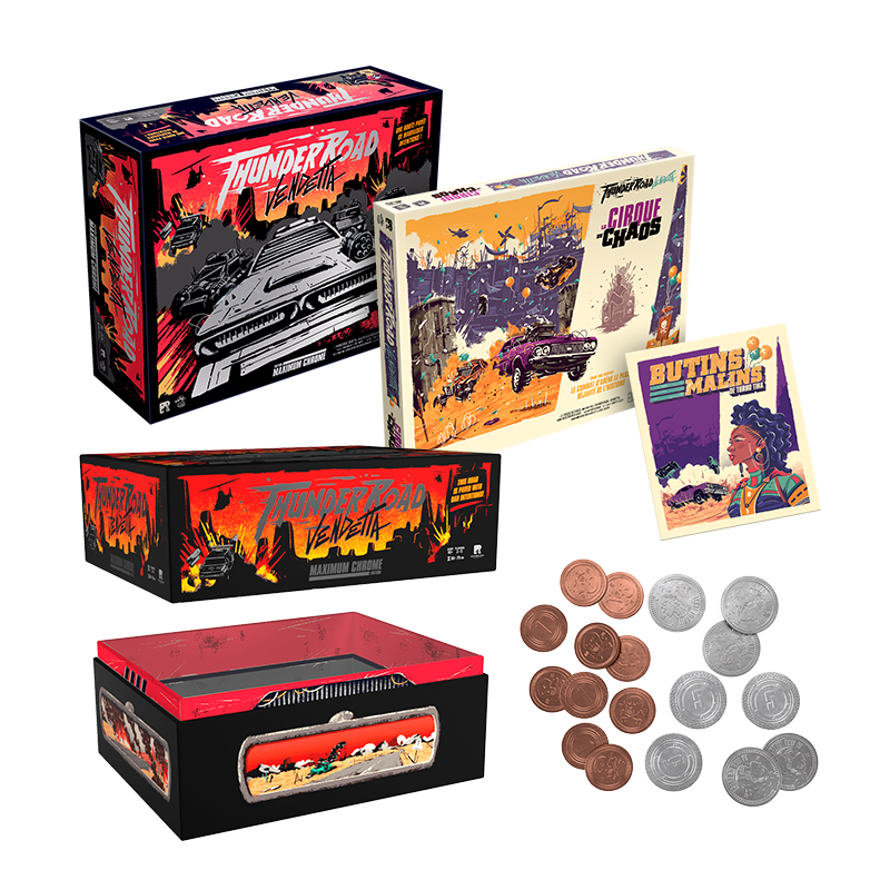 Thunder Road Vendetta – Pack Complet Maximum Chrome + Extensions et Accessoires Thunder Road Vendetta – Pack Complet Maximum Chrome + Extensions et Accessoires