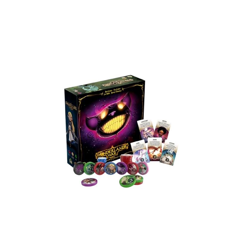 Wonderland’s War – Version Boutique + Cartes Promo + Premium Chips Wonderland’s War – Version Boutique + Cartes Promo + Premium Chips