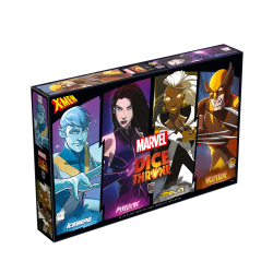 Marvel Dice Throne (FR) - Iceberg, Psylocke, Tornade, Wolverine
