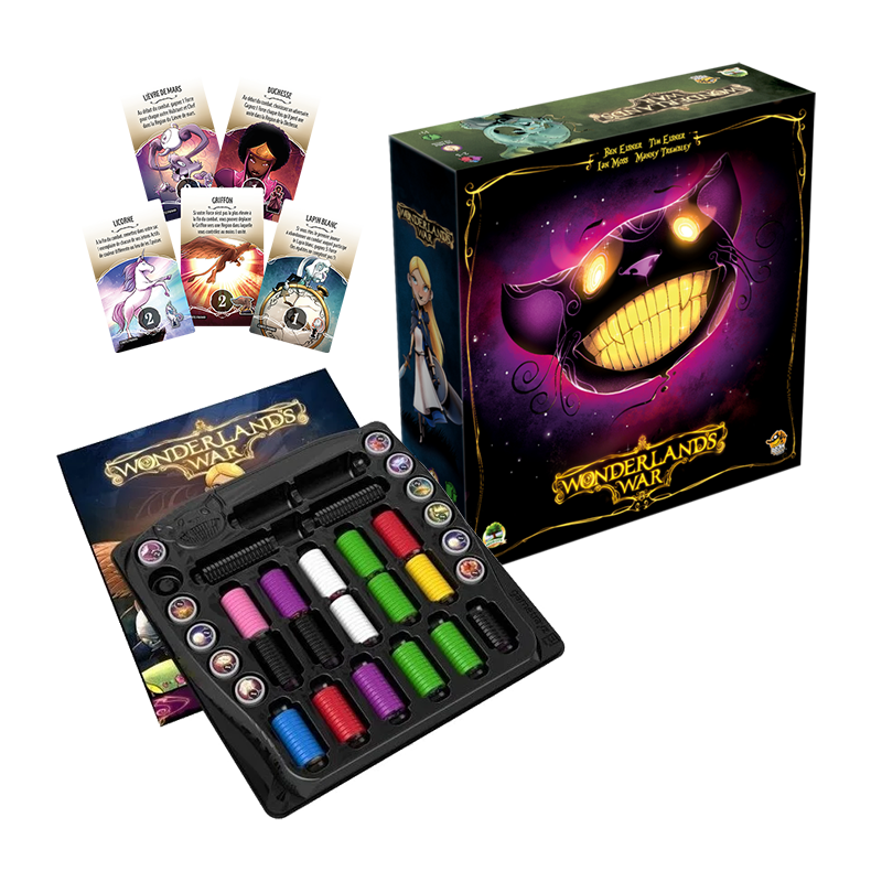 Wonderland’s War – Version Boutique + Cartes Promo + Premium Chips