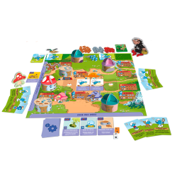 Les Schtroumpfs : Le Village Secret – Jeu de société coopératif