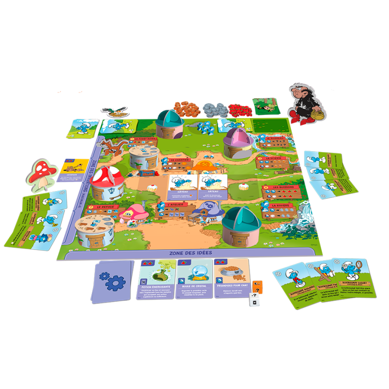 Trefl, Schtroumpf Day Maxi Puzzle 24 Grands éléments, Divertissement Créatif Pour Enfants à Partir De 3 Ans, Multicolore (14374