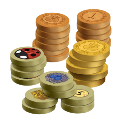 A Wild Venture - Set de jetons en bois
