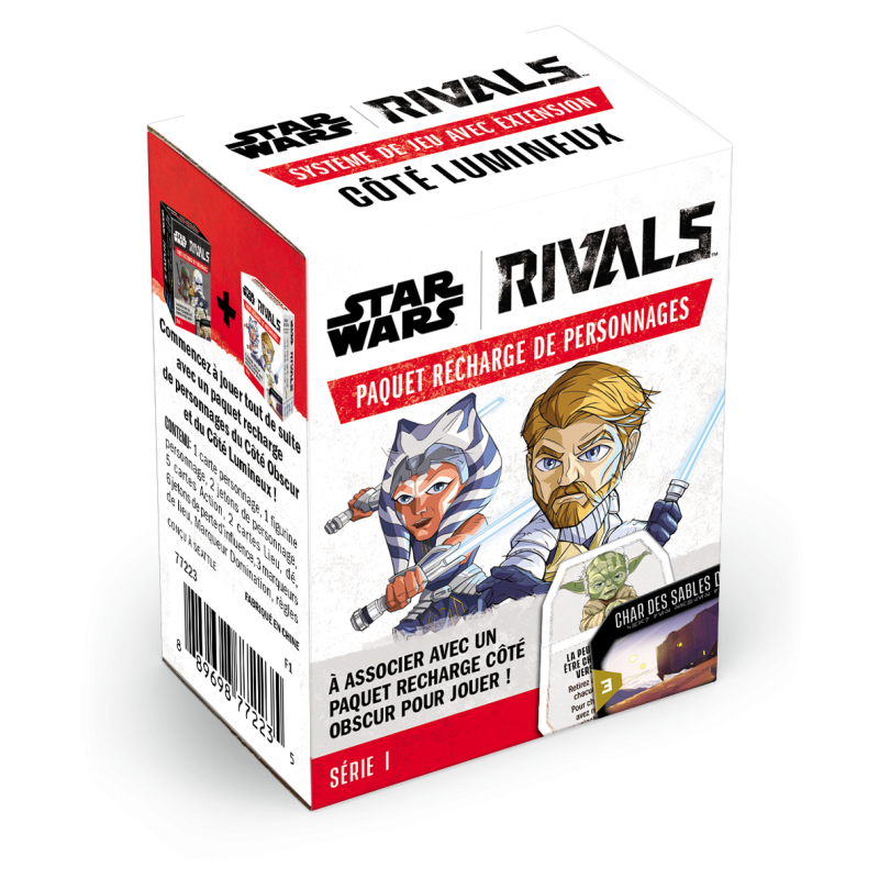 Star Wars Rivals S1 : Côté lumineux - Paquet recharge de personnages Star Wars Rivals S1 : Côté lumineux - Paquet recharge de personnages