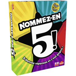 Nommez-en 5