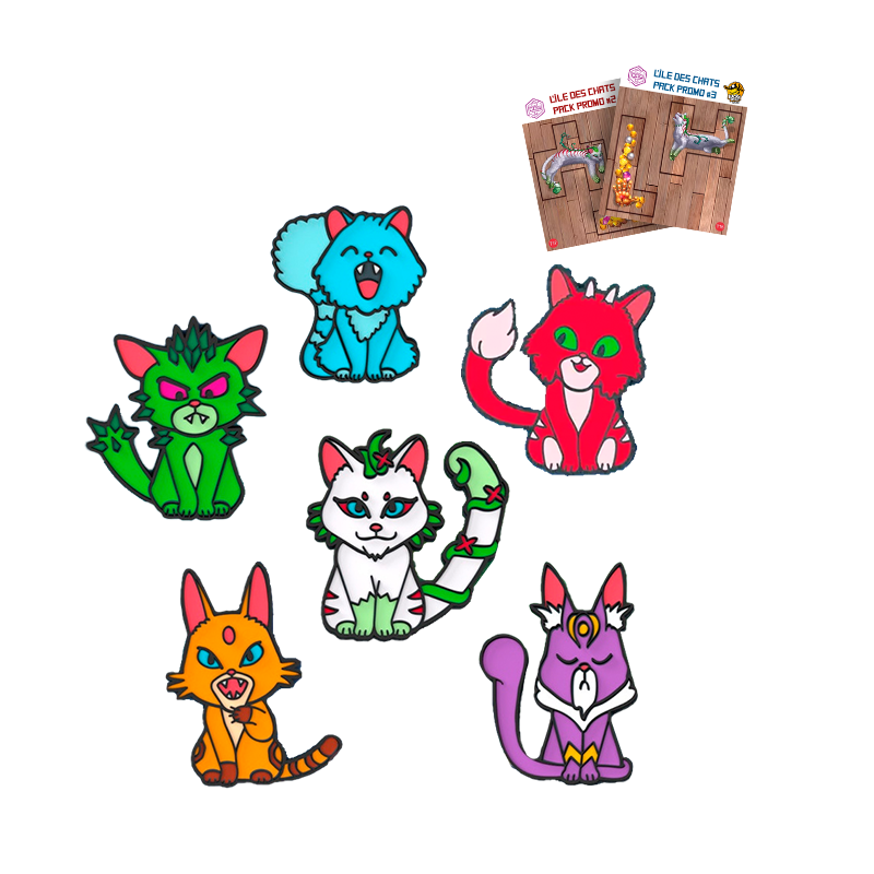 L’Île des Chats – Bundle Arc-en-Ciel