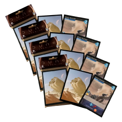Sleeves Dune Imperium L'épice doit couler – Pack de 4