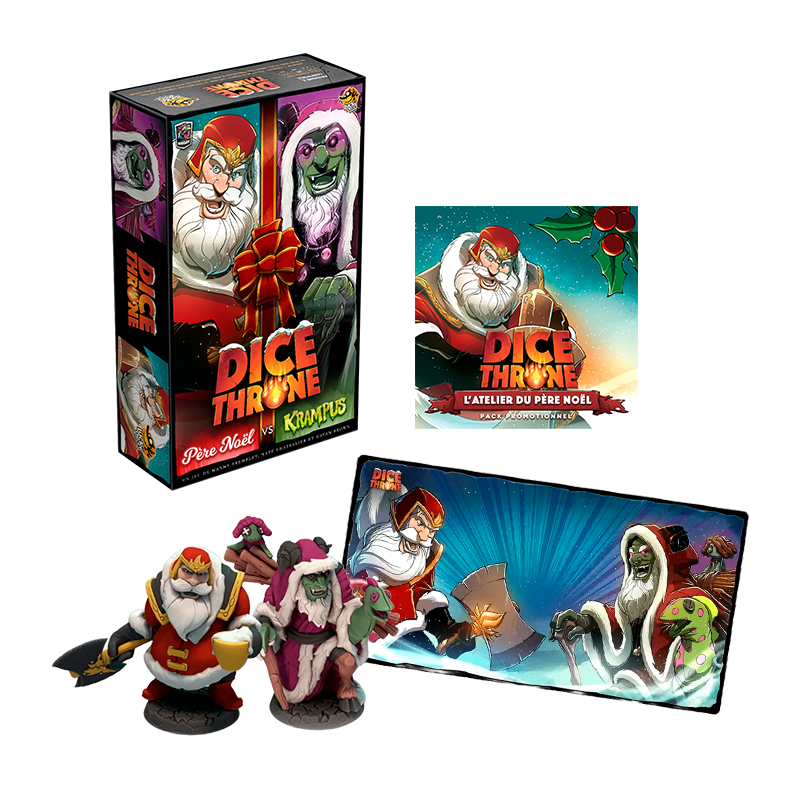 Bundle Dice Throne - Le Duel Mythique de Noël
