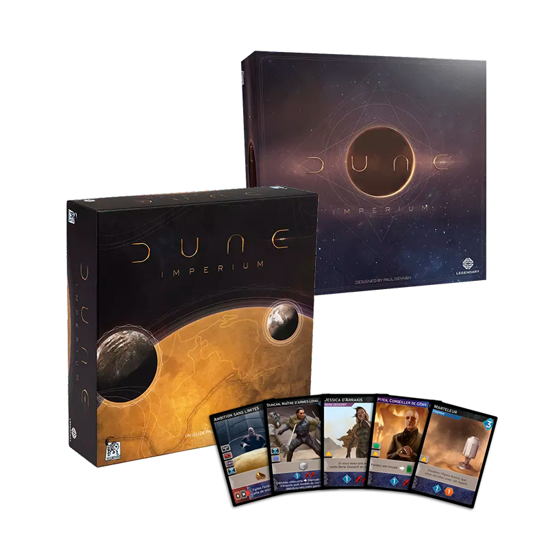 Bundle Dune Imperium Black Friday – Jeu de Base + Deluxe Pack + Promo Pack