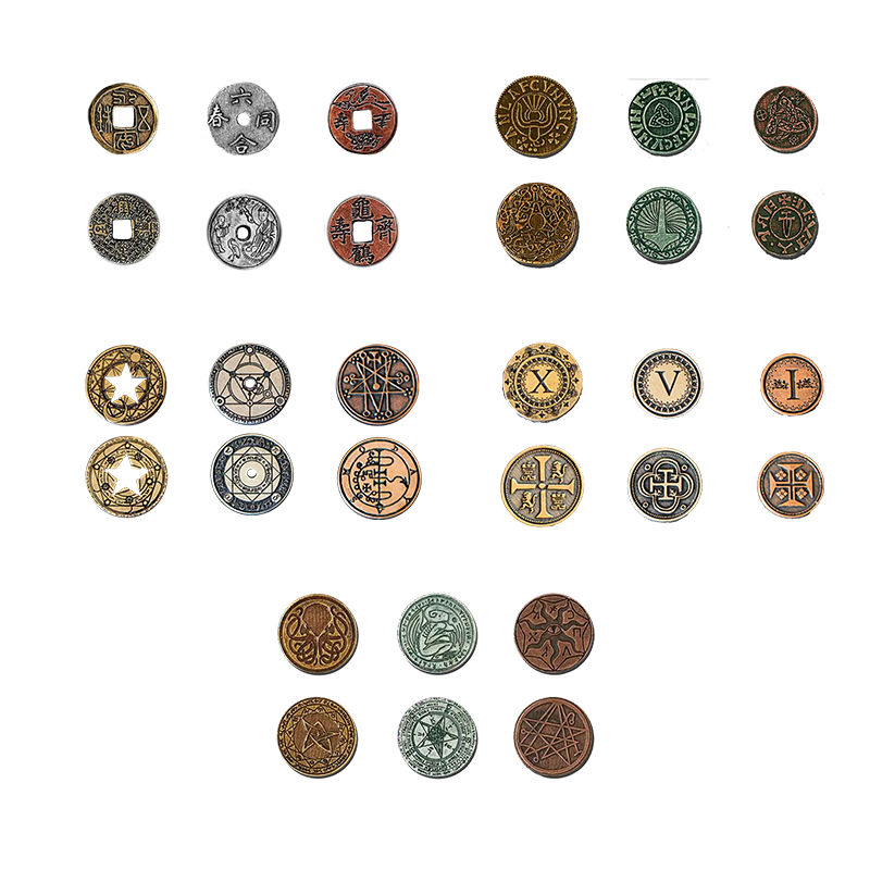 Legendary Metal Coins Collection Intégrale – Lot de 5 Sets