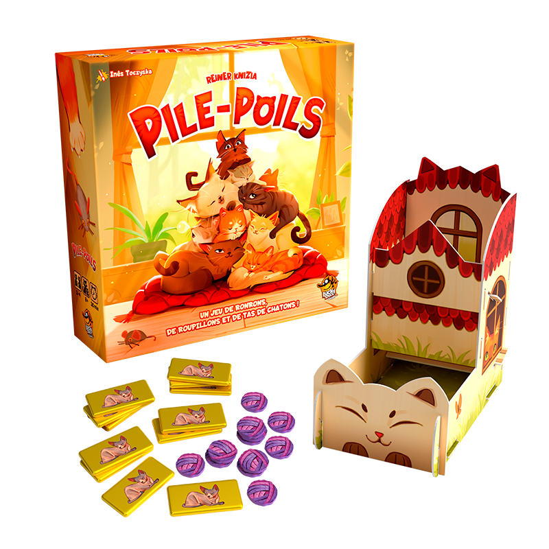 Pile-Poils – Jeu de société familial de stop ou encore + pack promo
