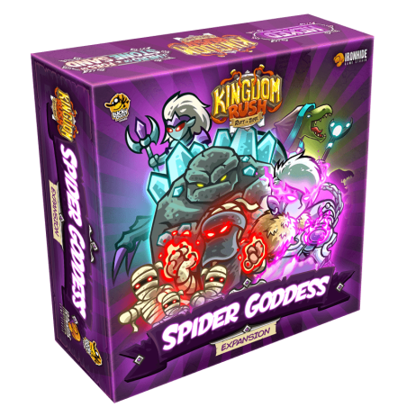 Jeu de société Kingdom Rush - Faille temporelle + Extension Déesse Arraignée - Neuf - Jeux & Jouets