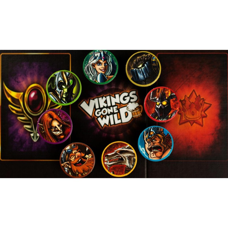 Jeu de stratégie Lucky Duck Games LKY004 Vikings Gone Wild Ragnarok