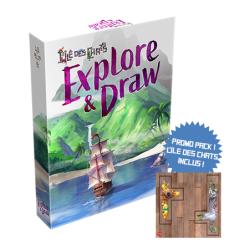 L'Île des Chats - Explore and Draw - Lucky Duck Games
