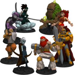 Dice throne Saison 1 - Figurines Peintes