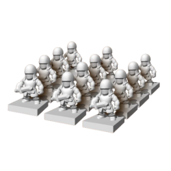 Kingdom Rush -  Soldier Miniatures for Rift in Time