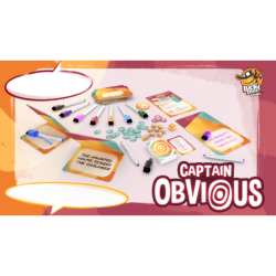 Captain Obvious - board game - Lucky Duck Games