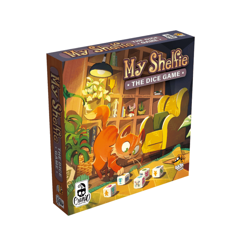 My Shelfie: The Dice Game - board game - Lucky Duck Games My Shelfie: The Dice Game - board game - Lucky Duck Games