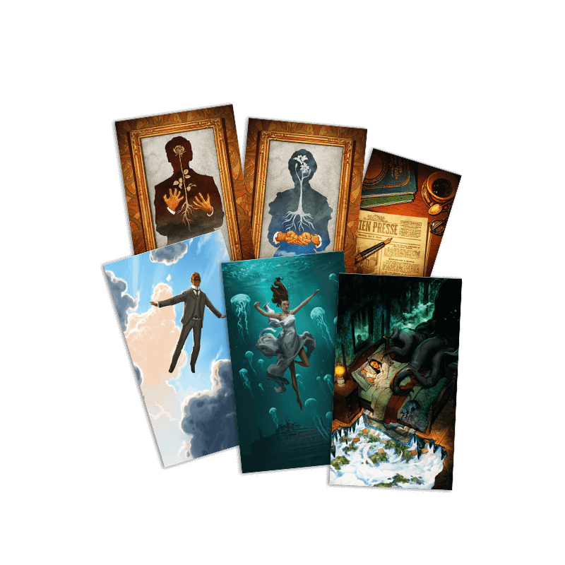 Unconscious Mind - Custom Sleeves - Lucky Duck Games Unconscious Mind - Custom Sleeves - Lucky Duck Games