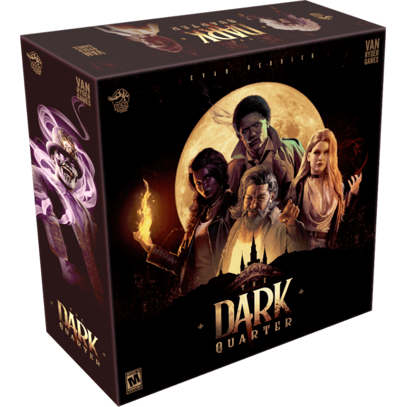 The Dark Quarter - board game - Lucky Duck Games The Dark Quarter - board game - Lucky Duck Games