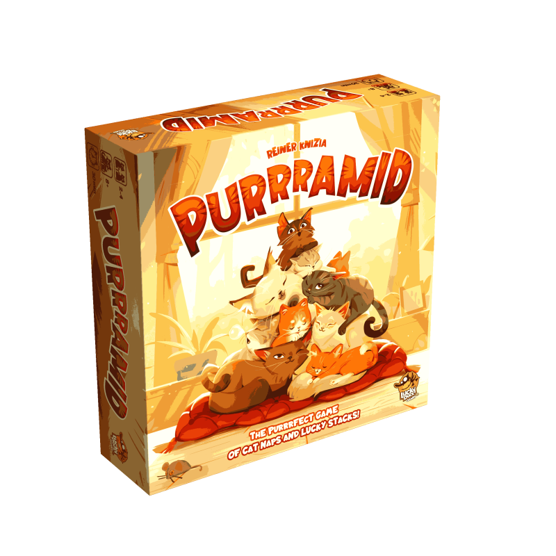 Purrramid – Family Stop-or-Go Board Game