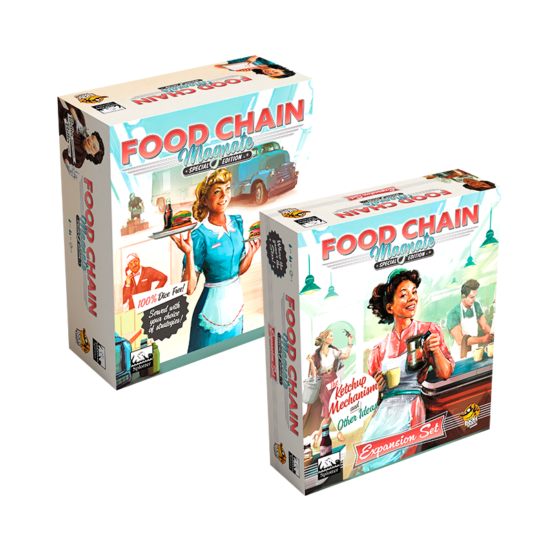 Food Chain Magnate: Special Edition + The Ketchup Mechanism expansion